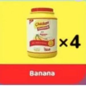 Checkers Custard Banana Jar 1kg X 4