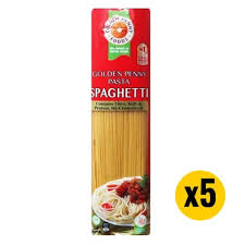 GOLDEN PENNY SPAGHETTE (FAT) 500G X 5