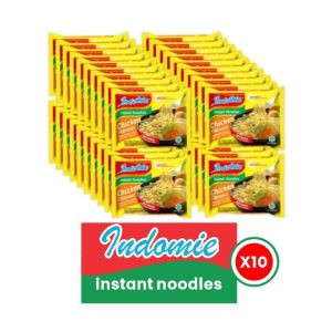 INDOMIE CHICKEN FLAVOUR NOODLES (INDOMITABLE) 70G X 10