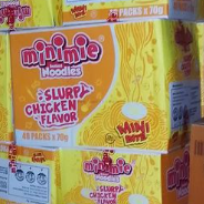 MINIMIE INSTANT SLURY CHICKENS NOODLES 70G X 40